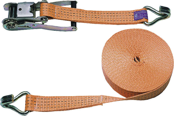 KERBL Ratschen-Zurrgurt orange